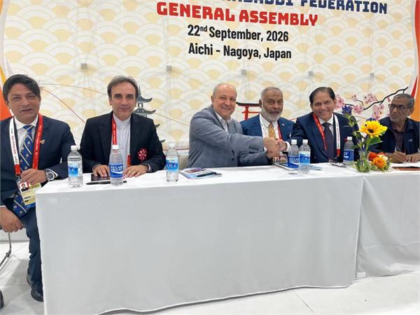 با اکثریت آرا؛ مناف هاشمی نایب رییس فدراسیون جهانی کبدی شد