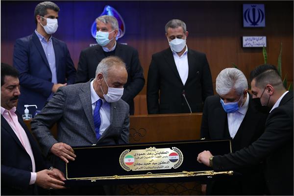 دیدارهای ریاست کمیته ملی المپیک در کشور عراق 77