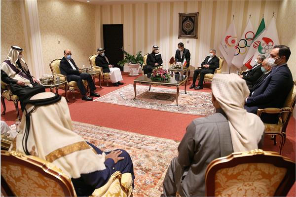 دیدار ریاست کمیته ملی المپیک با هیئت ورزشی کشور قطر 4