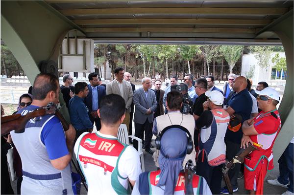 بازدید مسولان کمیته ملی المپیک از اردو تیم ملی تیراندازی و تیرو کمان 30