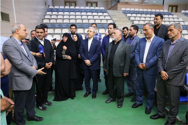 بازدید مسولان کمیته ملی المپیک از اردو تیم ملی تیراندازی و تیرو کمان 26