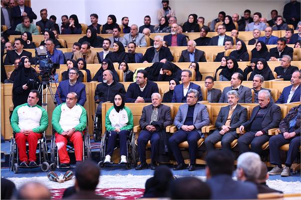 آیین تجلیل از قهرمانان المپیک و پارالمپیک پاریس 34