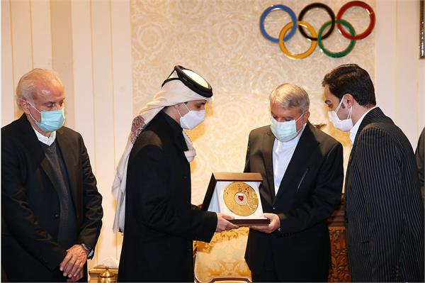 دیدار ریاست کمیته ملی المپیک با هیئت ورزشی کشور قطر 11