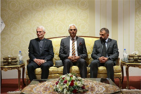 دیدار روسای کمیته ملی المپیک با رییس فدراسیون آسیایی دوومیدانی 8