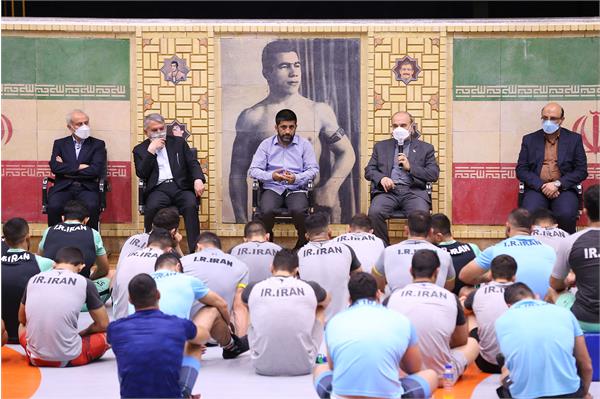 بازدید از اردو تیم ملی کشتی و والیبال 2