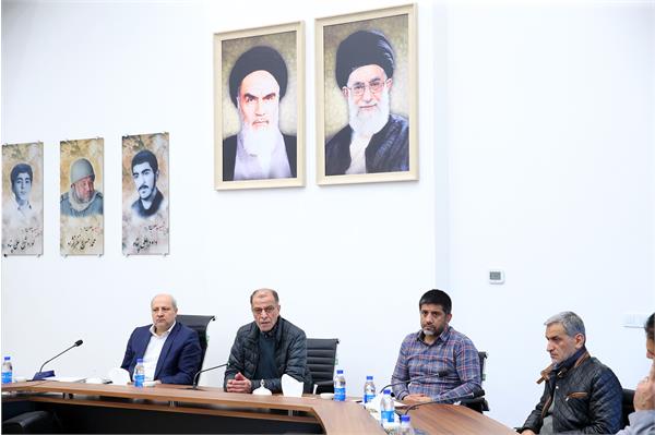 جلسه هیئت اجرایی کمیته ملی المپیک در فدراسیون کشتی 9