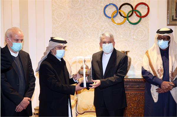 دیدار ریاست کمیته ملی المپیک با هیئت ورزشی کشور قطر 9