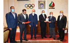 دیدار ریاست کمیته ملی المپیک با رییس فدراسیون جهانی پرورش اندام 7