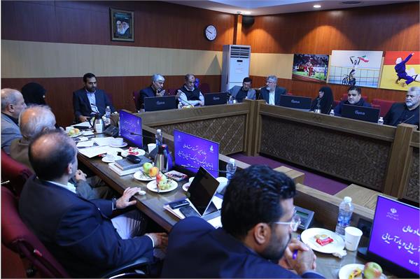 جلسه ستاد عالی ورزش کشور- 5