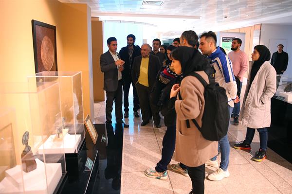 بازدید دانشجویان دانشگاه علامه طباطبایی از موزه المپیک 5