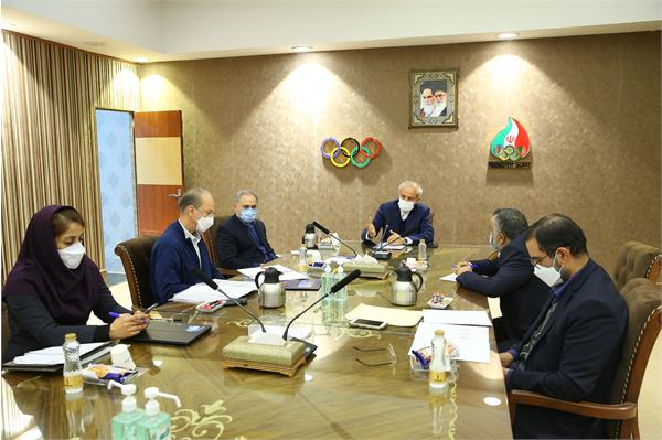 جلسات سرپرست کاروان بازی های کشورهای اسلامی با فدراسیون ها 12