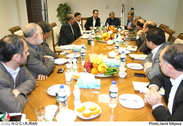 نشست مشترک فراکسیون ورزش مجلس و کمیته ملی المپیک برگزار شد؛ مقداد نجف نژاد :فراکسیون ورزش مجلس نگاه حمایت آمیزی نسبت به کمیته ملی المپیک دارد