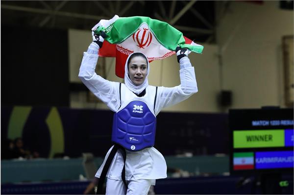 بازی های کشورهای اسلامی ریاض؛ یازدهمین طلای کاروان به بانوی تکواندو رسید