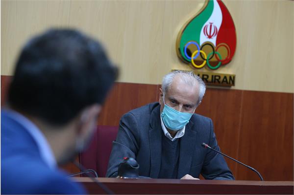 جلسات سرپرست کاروان المپیک توکیو با فدراسیون های وزنه برداری و قایقرانی 14