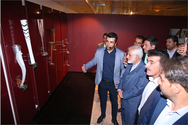 بازدید اعضای شورای عالی استان ها از موزه ملی ورزش، المپیک و پارالمپیک 13