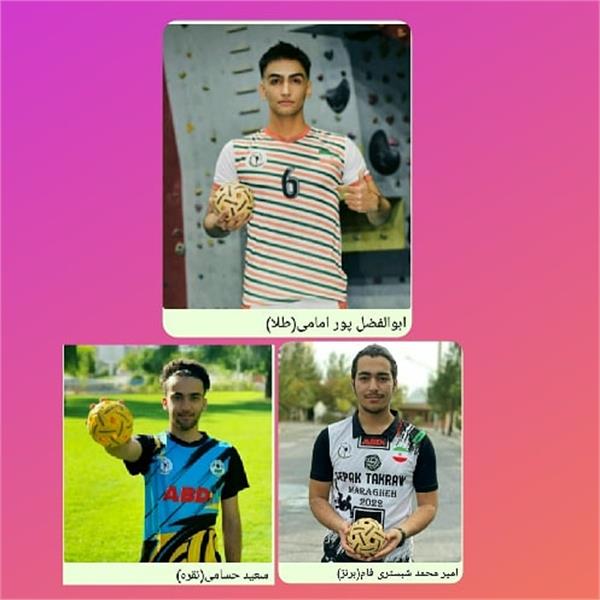Colorful Medals Bagged by Iranian U-19 Sepak Takraw