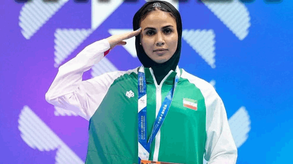Iran’s Flagbearer Earns Gold in Chengdu World Games