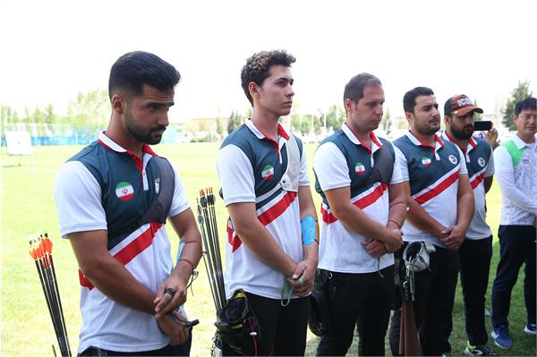 بازدید مسولان ورزش کشور از اردو تیم ملی تیروکمان 14