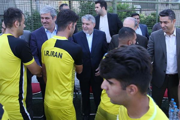بازدید مسئولان ورزش کشور از تیم های ملی ناشنوایان 5