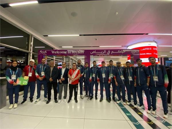 بازی های کشورهای اسلامی ریاض؛ با استقبال کادر سرپرستی تیمهای ملی دوومیدانی، پارادوومیدانی، ‌شمشیربازی و بسکتبال وارد عربستان شدند