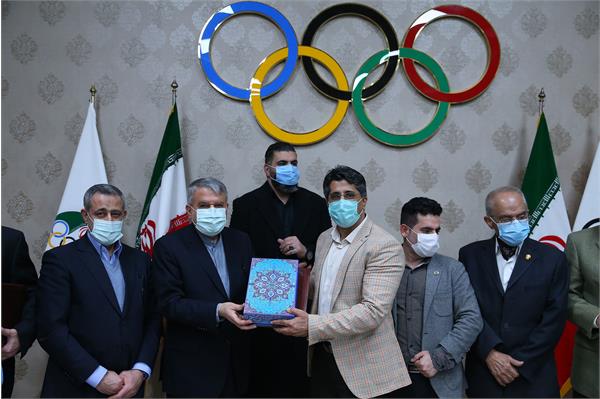 تقدیر ریاست کمیته ملی المپیک از پیشکسوتان بوکس 35