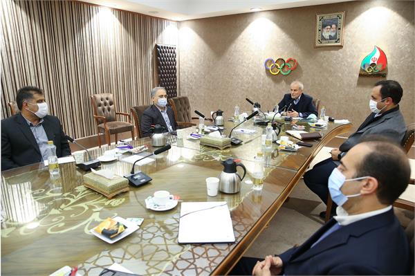 نشست کادر سرپرستی المپیک توکیو با فدراسیونهای کاراته، دوومیدانی و شمشیربازی 12