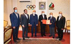دیدار ریاست کمیته ملی المپیک با رییس فدراسیون جهانی پرورش اندام 9