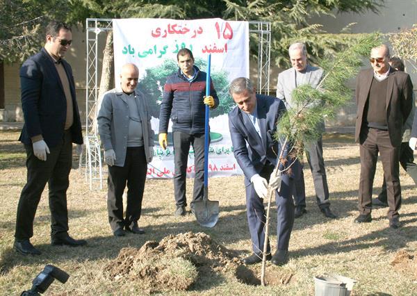 با حضور دبیرکل کمیته ملی المپیک؛مراسم روز درختکاری در آکادمی ملی المپیک برگزار شد
