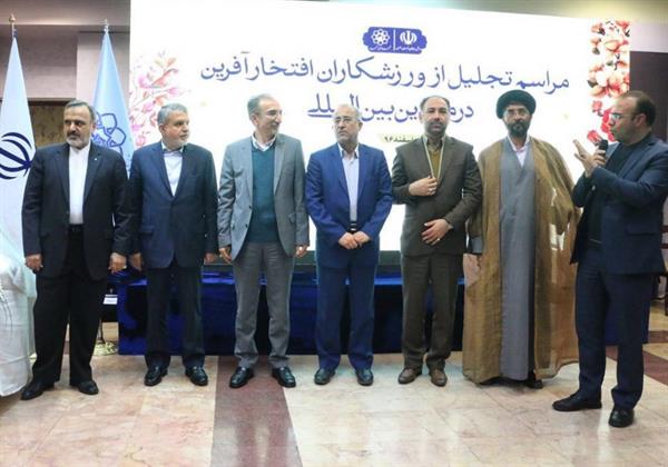 رئیس کمیته ملی المپیک در حاشیه مراسم تجلیل از ورزشکاران خراسان:ورزشکاران نشاندهنده هویت و غرور ملی هستند