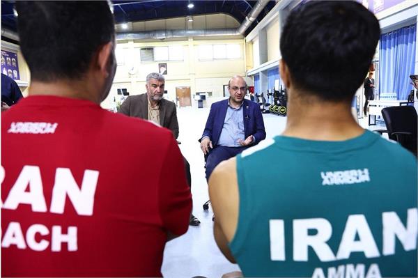 بازدید دبیرکل کمیته ملی المپیک از تمرینات تیم ملی MMA