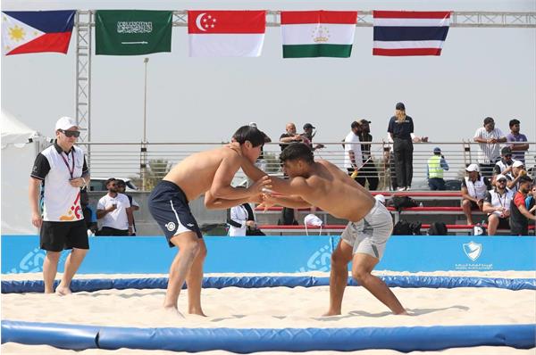 بازی های آسیایی جوانان بحرین ۲۰۲۵؛ نقره کشتی ساحلی به فتوحی رسید