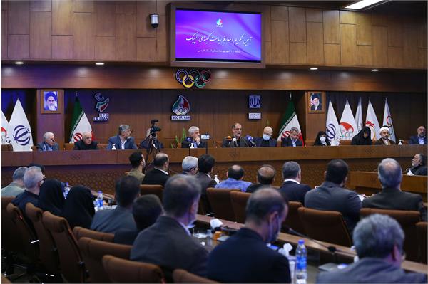 آیین تکریم و معارفه ریاست کمیته ملی المپیک 45