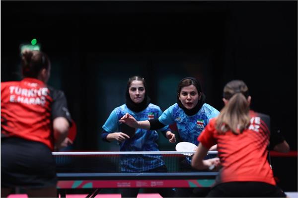 بازی های کشورهای اسلامی ریاض؛ قهرمانی تیم ملی دوبل تنیس روی میز بانوان  ایران