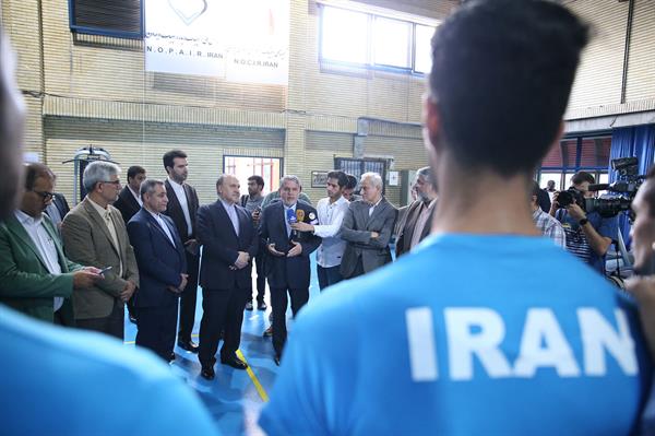 بازدید مسوولان ورزش کشور از اردو تیم های ملی کاراته، دوومیدانی و تکواندو 18