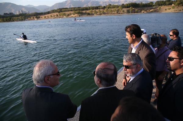 بازدید مسوولان ورزش کشور از اردو تیم های ملی قایقرانی و تیراندازی 8