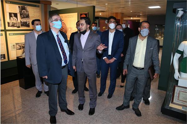 دیدار دبیرکل کمیته ملی المپیک با رییس فدراسیون جهانی پرورش اندام 2