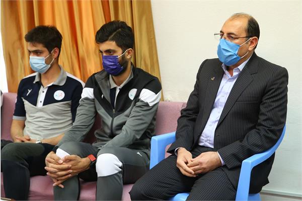بازدید مسئولین کمیته ملی المپیک از فدراسیون های اسکیت، وزنه برداری، بسکتبال، ووشو و ورزش های سه گانه 67