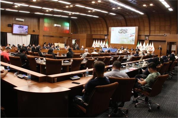 مراسم رونمایی از ۱۱ جلد کتاب تاریخ شفاهی ورزش در دوران دفاع مقدس  برگزار شد