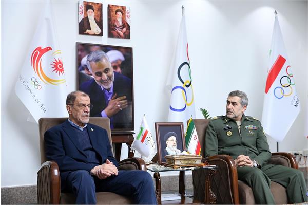 عقد تفاهمنامه همکاری کمیته ملی المپیک واداره ورزش و آمادگی جسمانی نیروهای مسلح 11