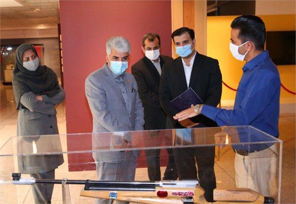 Head of Sports Organization of Tehran Municipality Visits Museum