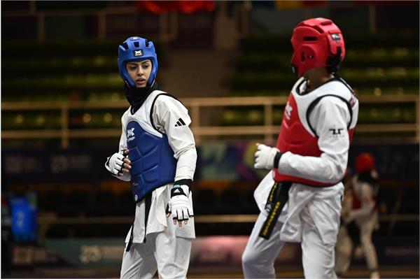 بازی های کشورهای اسلامی ریاض؛ صعود دختر تکواندوکار ایران به مرحله یک چهارم نهایی