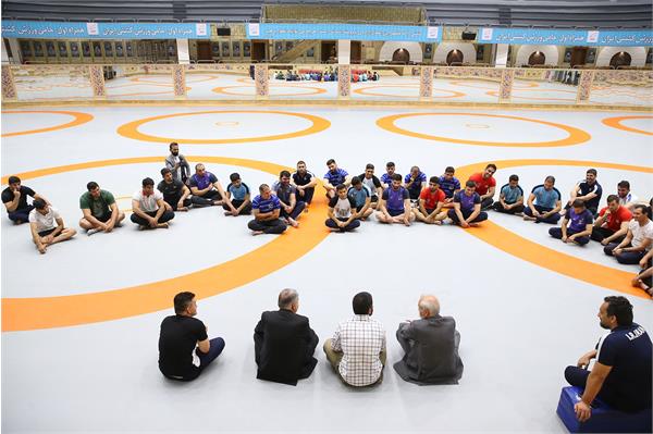 بازدید از اردو تیم ملی کشتی و فدراسیون زورخانه ای 34