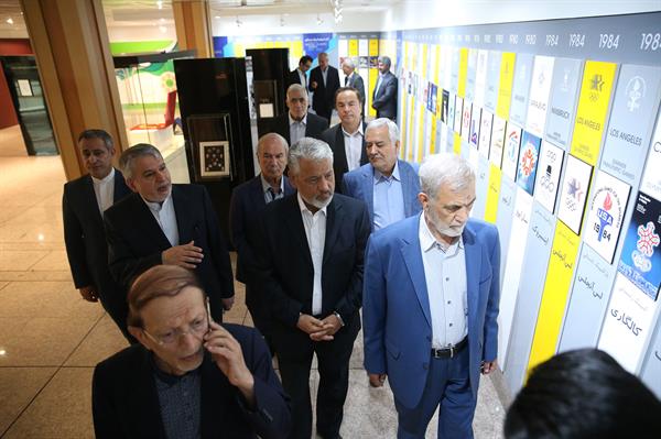 بازدید روساء و دبیران کل کمیته ملی المپیک از موزه ملی ورزش، المپیک و پارالمپیک 10