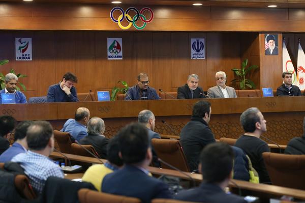 نشست ریاست کمیته ملی المپیک و کمیسیون رسانه های کمیته المپیک با مدیران روابط عمومی فدراسیون های ورزشی 11