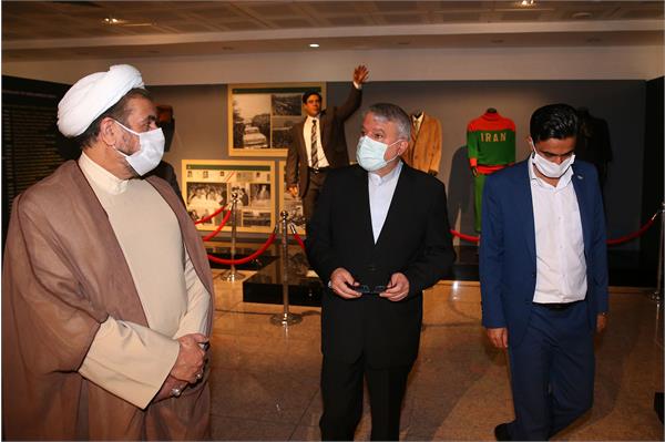 بازدید رییس سازمان بازرسی کل کشور از موزه ملی ورزش،المپیک و پارالمپیک 12