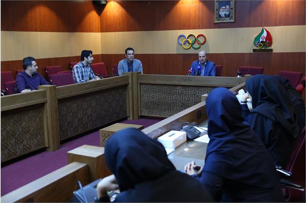 نشست خبری دبیرکل کمیته ملی المپیک 1