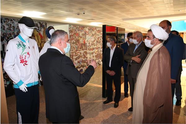 بازدید رییس سازمان بازرسی کل کشور از موزه ملی ورزش،المپیک و پارالمپیک 17