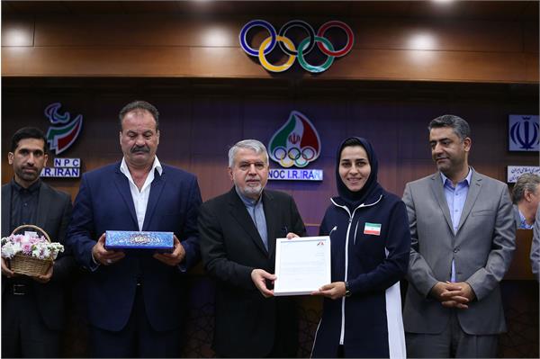تجلیل از افتخارآفرینان کاروان اعزامی به بازی های المپیک ناشنوایان برزیل 32