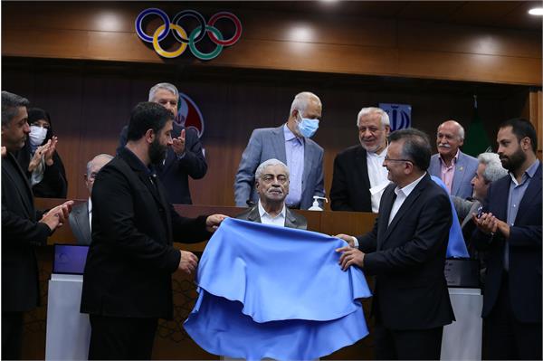 مراسم رونمایی از سردیس چهره های ماندگار ورزش ایران 54