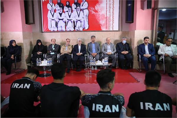 بازدید مسولان ورزش کشور از اردو تیم ملی تکواندو 10